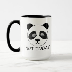 Mug Pas aujourd'hui Panda