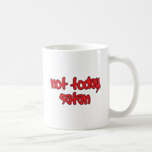 Mug Pas aujourd'hui Satan