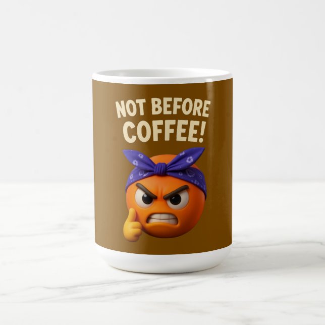 Mug Pas avant le café  (Centre)