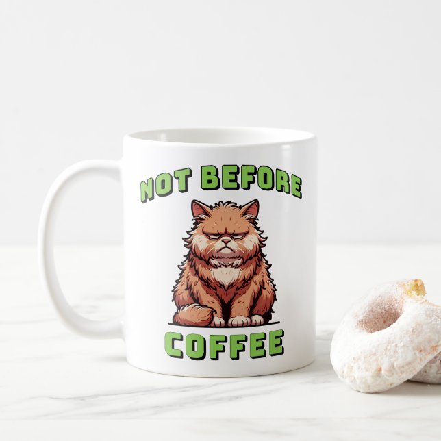 Mug Pas avant le café (Avec donut)