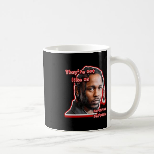 Mug Pas comme nous Sticker (Droite)