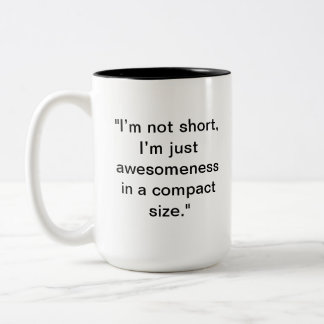 Mug "Pas Court, Juste Super" | Cadeau personnalisé