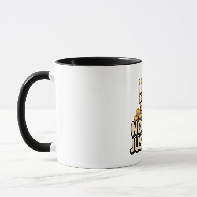 Mug Pas Culpabilité Juste Gelt Funny Hanoukka Juif Jui (Gauche)