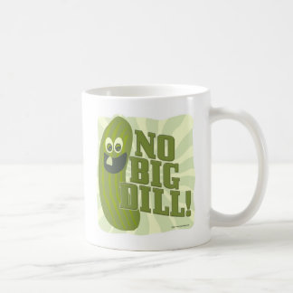 Mug Pas de Big Dill Fun Pickle Pal Cute Caractère Art