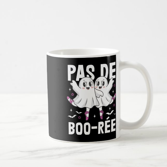 Mug Pas De Boo-rée Ballet Danse Fantôme Ballerina Hall (Droite)