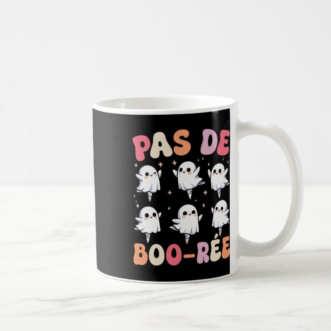 Mug Pas De Boo-rée Danse Éffrayante de ballet fantôme  (Droite)