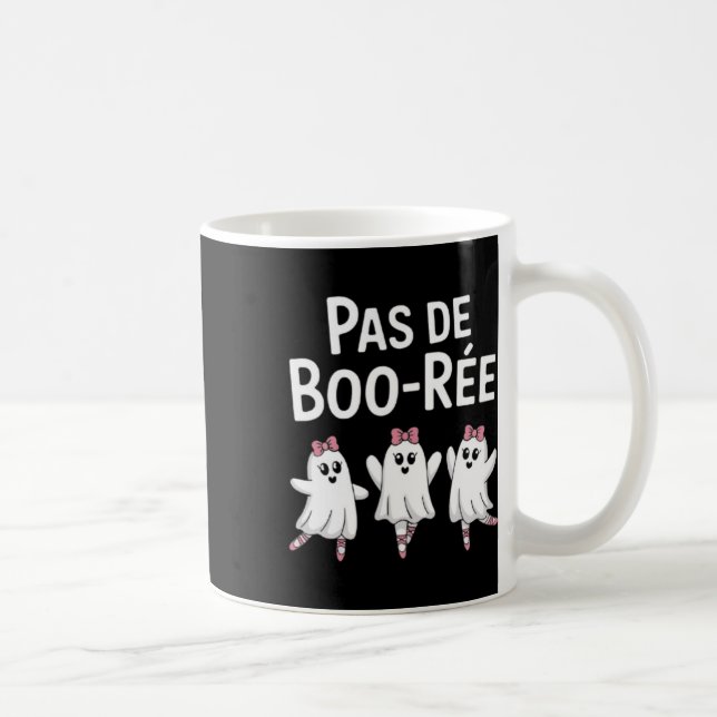 Mug Pas De Boo Ree Danseuse Ballet Éffrayant Hallowe (Droite)