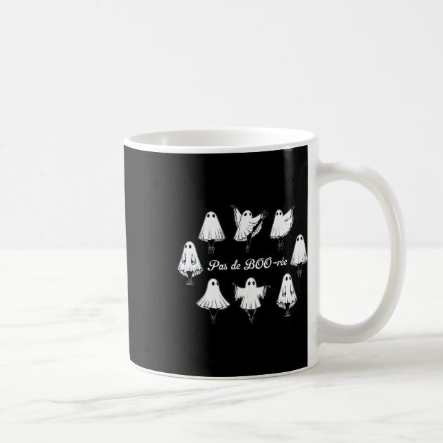 Mug Pas De Boo-rée Funny Ballet Ghosts Danse Halloween (Droite)
