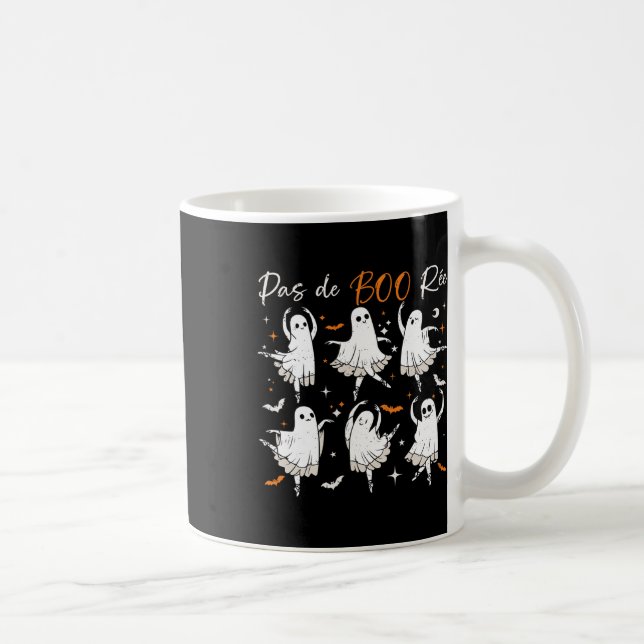 Mug Pas De Boo-rée Funny Ballet Ghosts Danse Professeu (Droite)