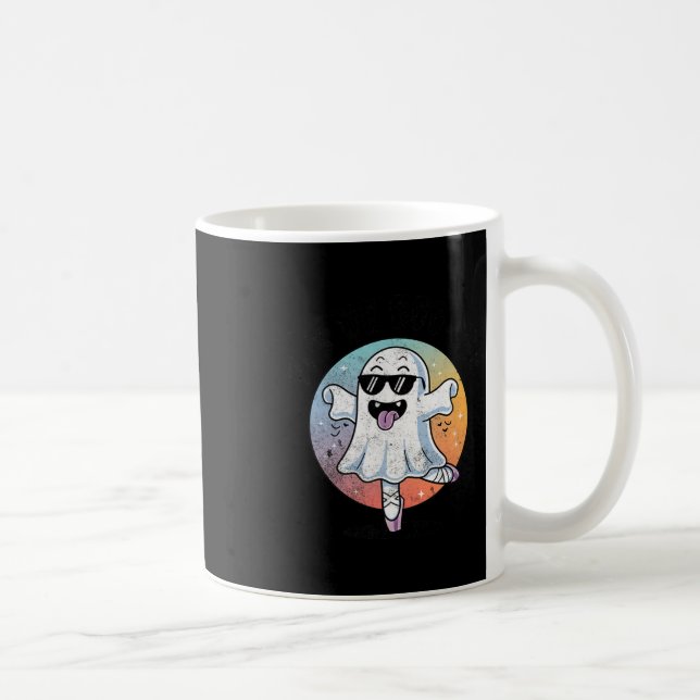 Mug Pas De Boo Ree Funny Ghost Danse Ballet Halloween (Droite)