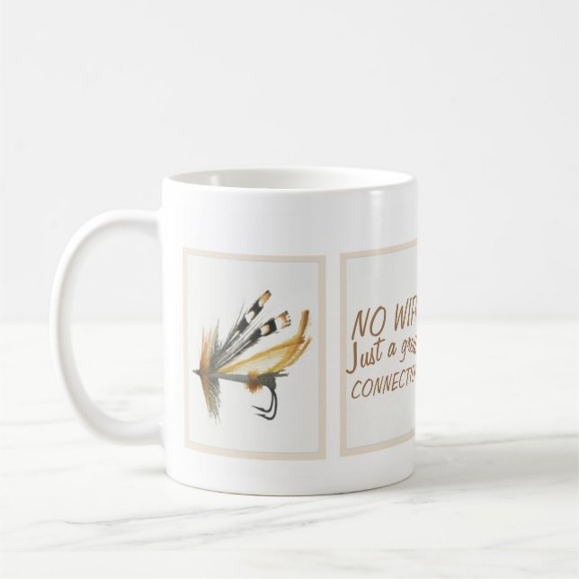 Mug Pas de boue de pêche à la mouche WiFI (Gauche)