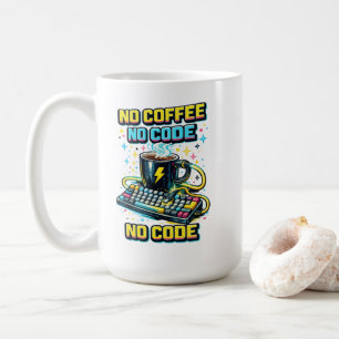 Mug Pas de café, pas de code