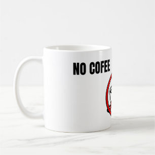 Mug Pas de café, pas de trading - Design humoristique