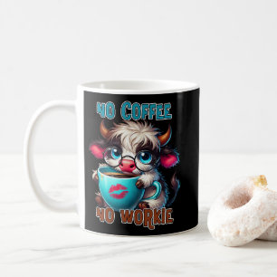 Mug Pas de café, pas de travail