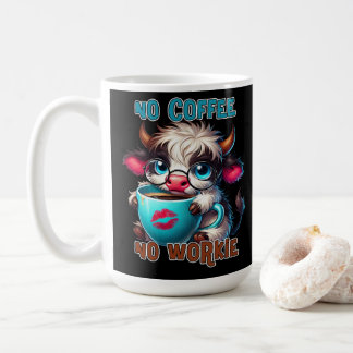 Mug Pas de café, pas de travail