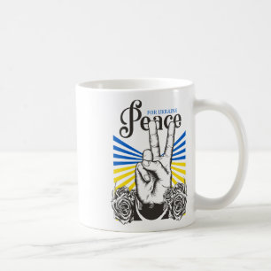 Mug Pas de guerre, paix pour l'Ukraine