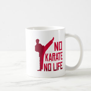 Mug Pas de karaté pas de vie T Shirt d'arts martiaux