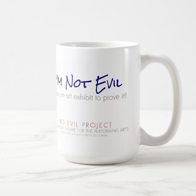 Mug Pas de mauvais projet au théâtre de Hanovre (Droite)