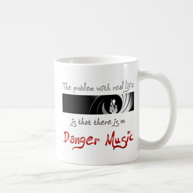 Mug Pas de musique dangereuse (Droite)
