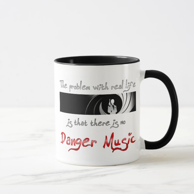 Mug Pas de musique dangereuse (Droite)