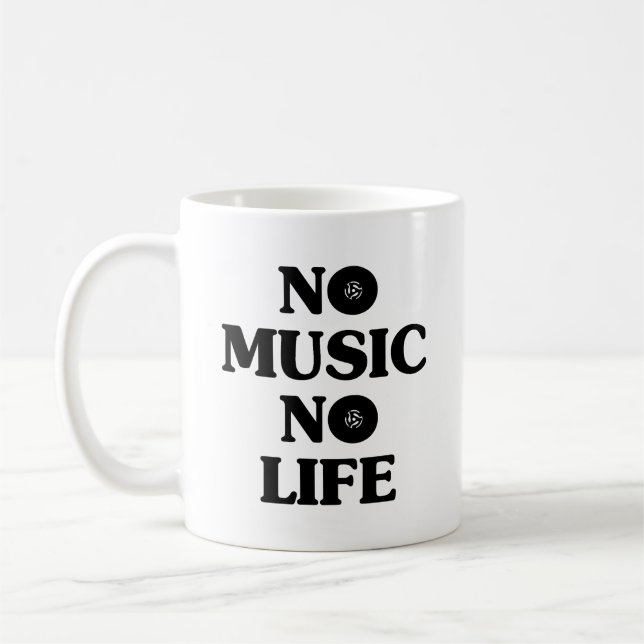 MUG PAS DE MUSIQUE PAS DE VIE (Gauche)