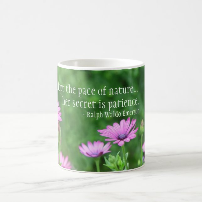 Mug Pas de nature Ralph Waldo Emerson (Centre)