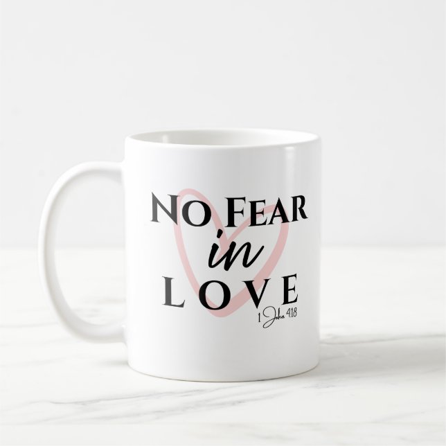 Mug Pas de Peur dans l'Amour (Gauche)