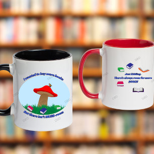 Mug Pas de place dans le MUSH pour plus de livres