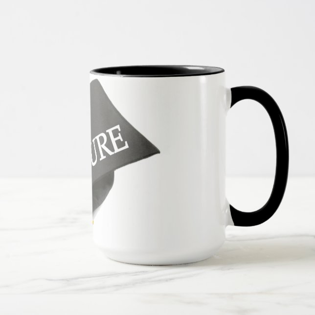 Mug "Pas de plafond de diplômes futurs" (Droite)