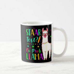 Mug Pas de Prob Llama Funny Enseignant Test d'examen J