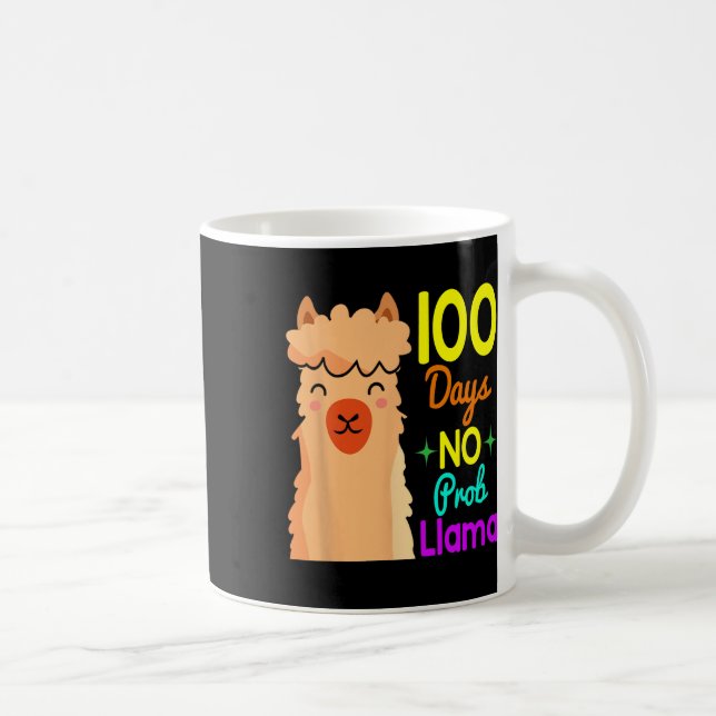 Mug Pas de problème 100 Jours de mignonne 100ème Jour  (Droite)