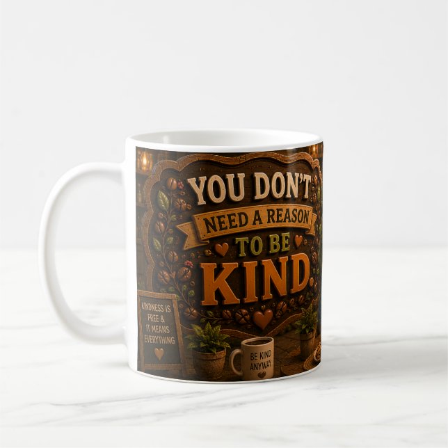 Mug Pas de raison d'être gentil (Gauche)