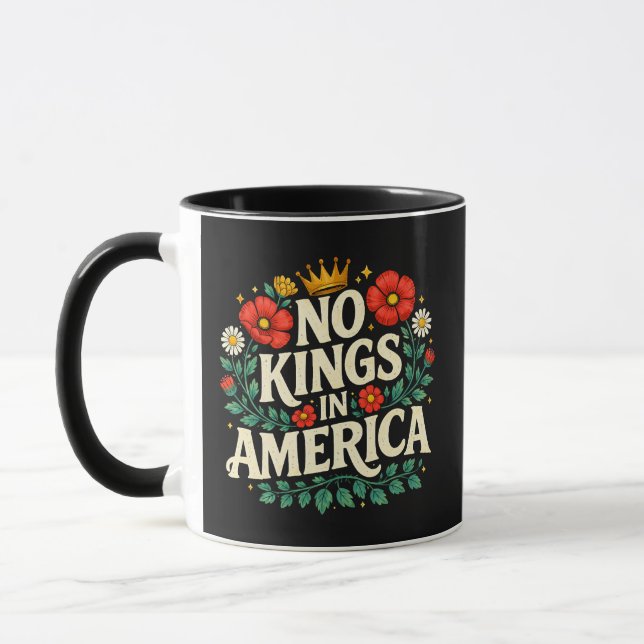 Mug Pas de rois en Amérique (Gauche)