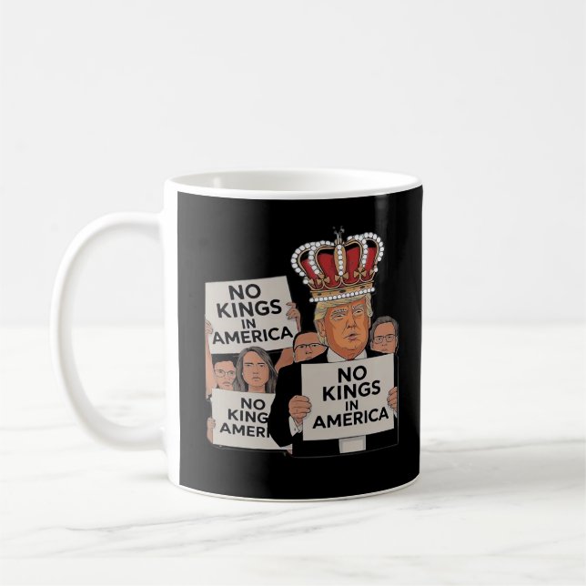 Mug Pas de rois en Amérique Anti Classic Style Gras (Gauche)