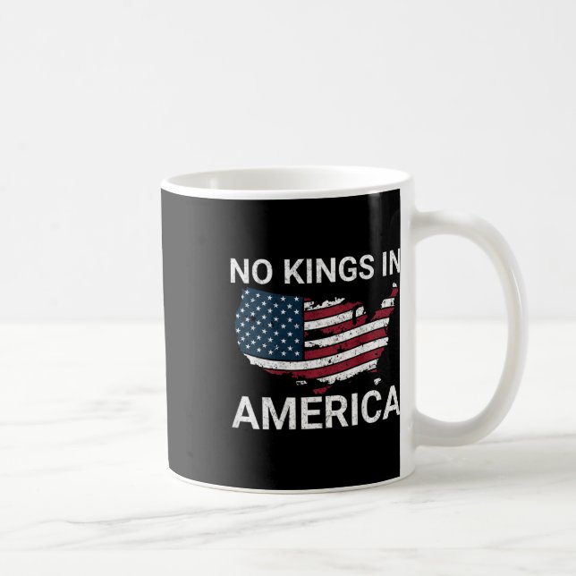 Mug Pas de rois en Amérique, débarrassons-nous de Trum (Droite)