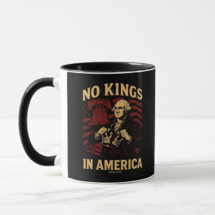 Mug Pas de rois en Amérique depuis 1776 Anti-Donald Tr