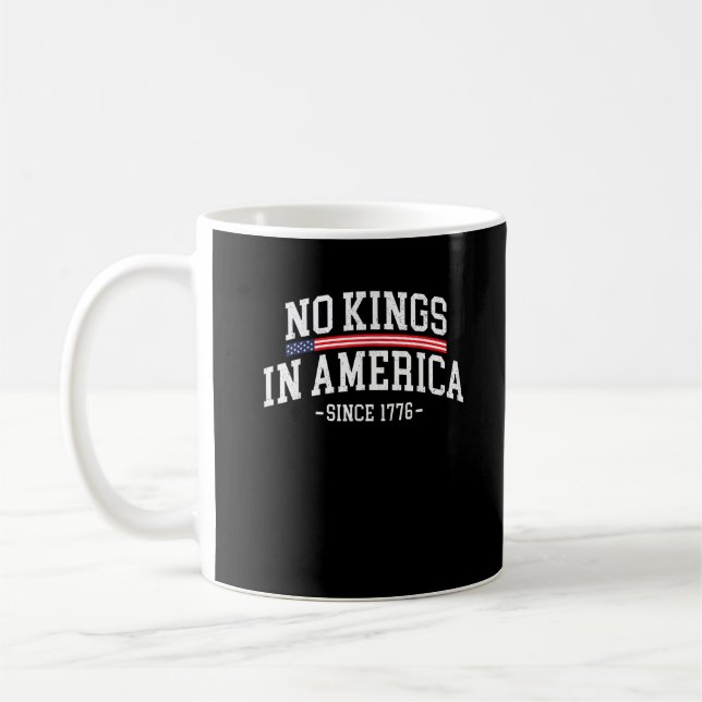 Mug Pas de rois en Amérique depuis 1776 Esprit de libe (Gauche)