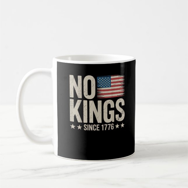 Mug Pas de rois en Amérique depuis 1776 Esprit de libe (Gauche)