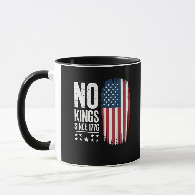 Mug Pas de rois en Amérique depuis 1776 Esprit de libe (Gauche)