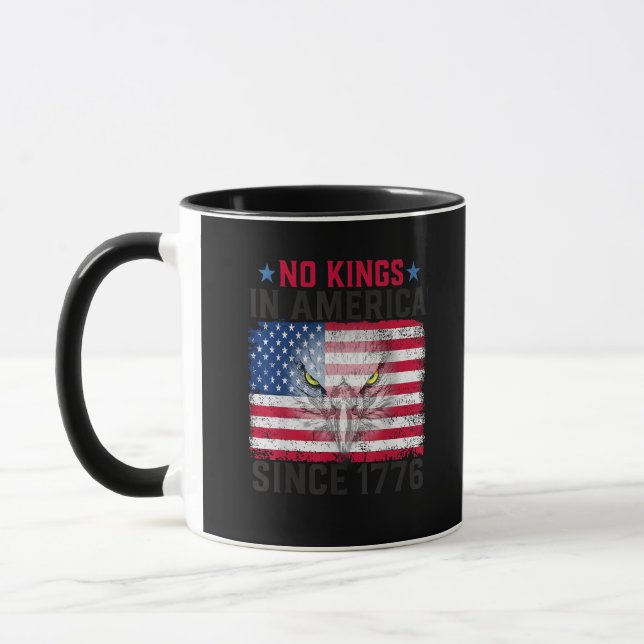 Mug Pas de rois en Amérique depuis 1776 Freedom Creati (Gauche)