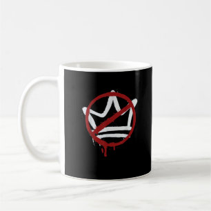 Mug Pas de rois en Amérique depuis 1776 Minimal Clean