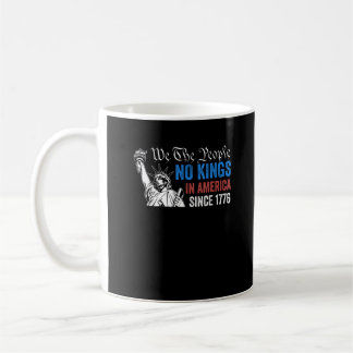 Mug Pas de rois en Amérique depuis 1776 Rétro Classiqu