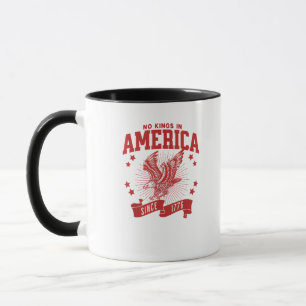 Mug Pas de rois en Amérique depuis 1776 USA Aigle