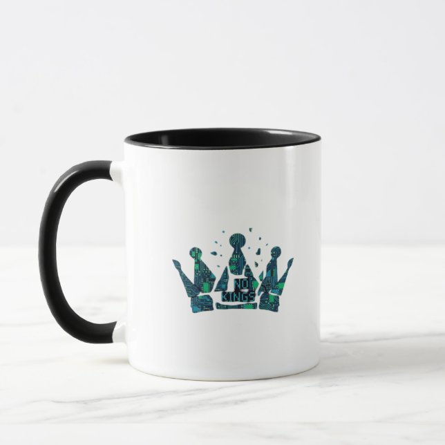 Mug Pas de rois en Amérique esthétique de la liberté (Gauche)