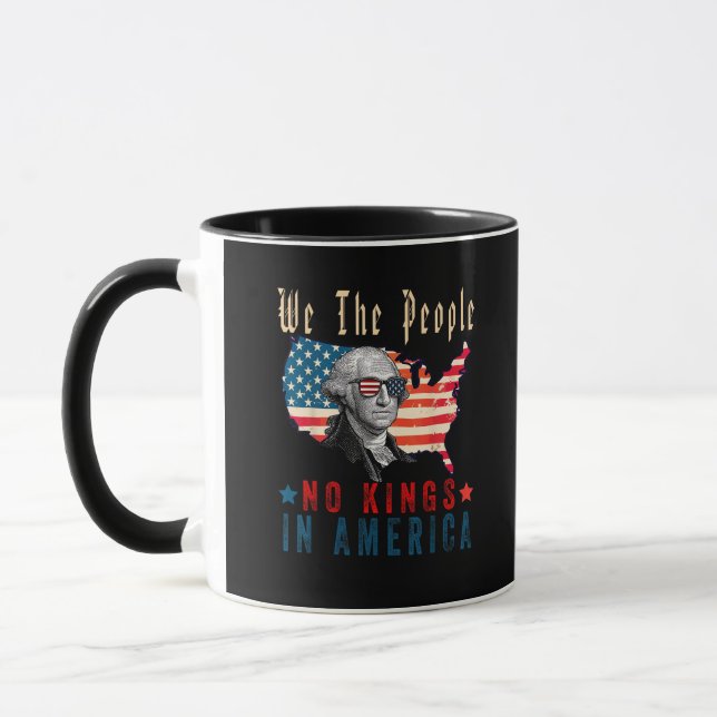 Mug Pas de rois en Amérique, nous le peuple (Gauche)