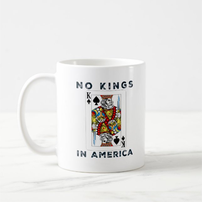 Mug Pas de rois en Amérique Nous le peuple Création po (Gauche)