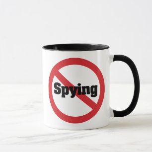 Mug Pas de surveillance Big Brother par le NSA 1984