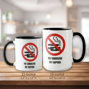 Mug Pas de tabac ou de clapet