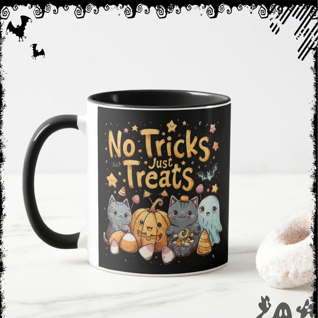 Mug Pas de tours, juste des friandises | ExDesigner |  (Créateur téléchargé)