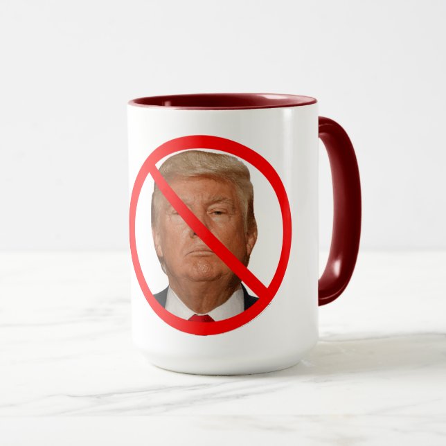 Mug pas de trump (Devant droit)